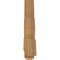 Ekena Millwork Kennewick Rough Sawn Timber Gable Bracket, Western Red Cedar, 36"W x 23"H x 4"D x 6"F, 15/12 Pitch GBW036X23X0406KEN00RWR - alternate 3
